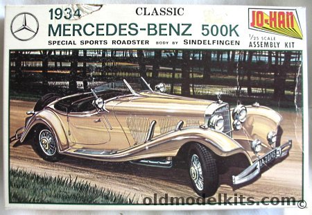 Jo-Han 1/25 1934 Mercedes Benz 500K Special Sports Roadster